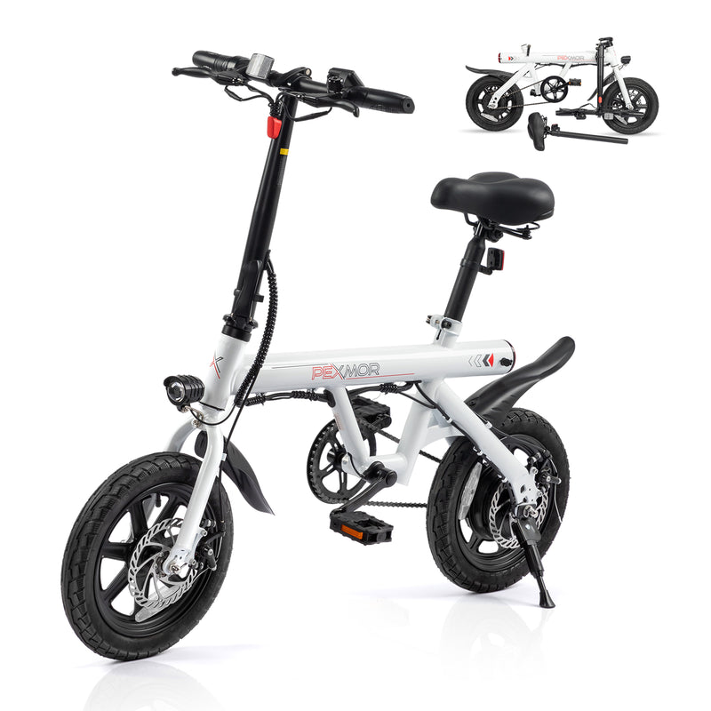 Load image into Gallery viewer, PEXMOR 14&quot; Folding Electric Bike Commuter E-Bike with 350W Motor (Peak 500W)
