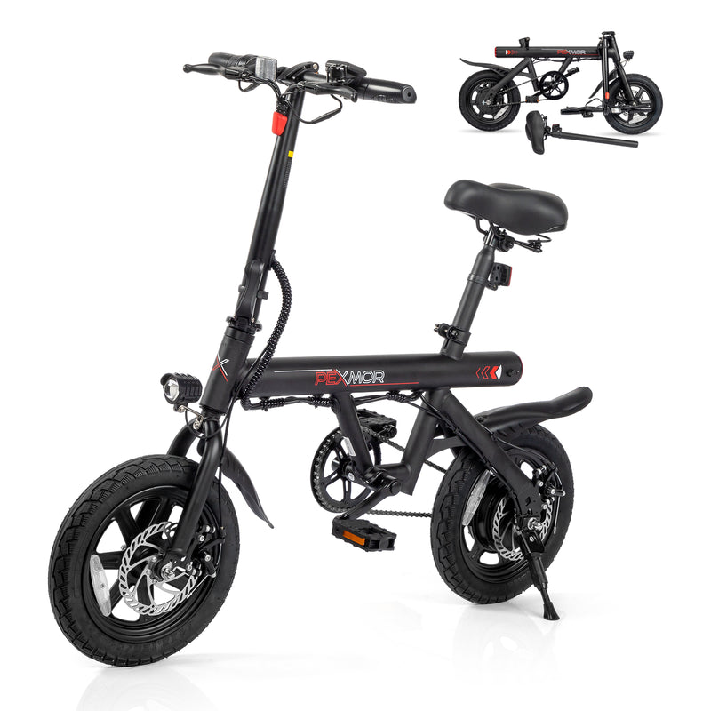 Load image into Gallery viewer, PEXMOR 14&quot; Folding Electric Bike Commuter E-Bike with 350W Motor (Peak 500W)
