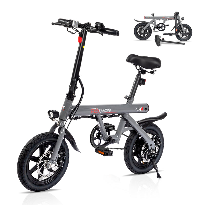 Load image into Gallery viewer, PEXMOR 14&quot; Folding Electric Bike Commuter E-Bike with 350W Motor (Peak 500W)
