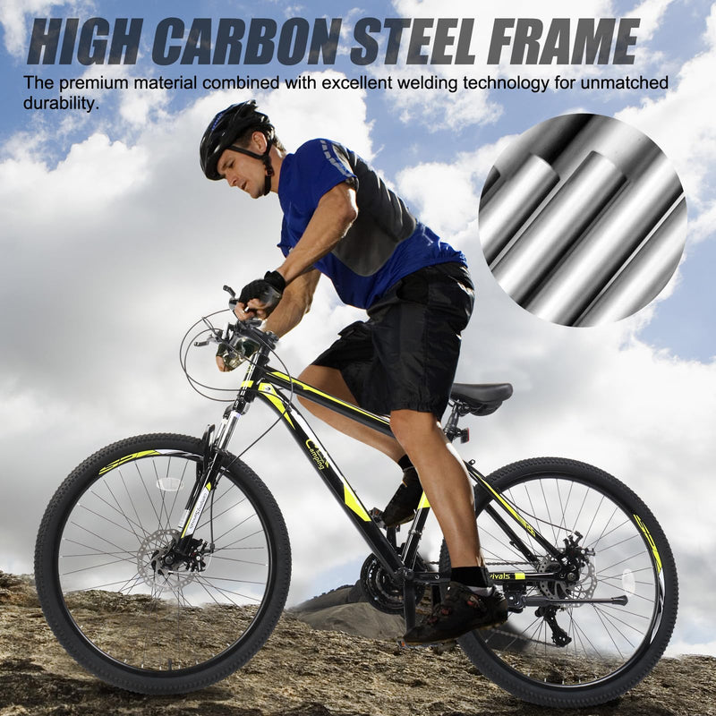 Load image into Gallery viewer, 26&quot; Mountain Bike Adult 21-Speed Bikes with Double Disc Brake
