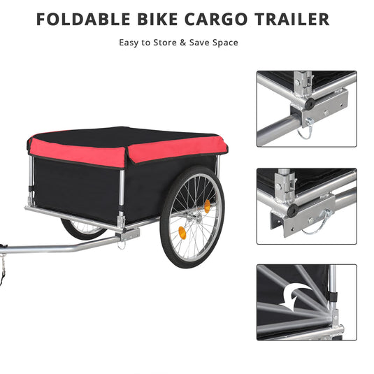 PEXMOR Bike Cargo Trailer w/Universal Hitch
