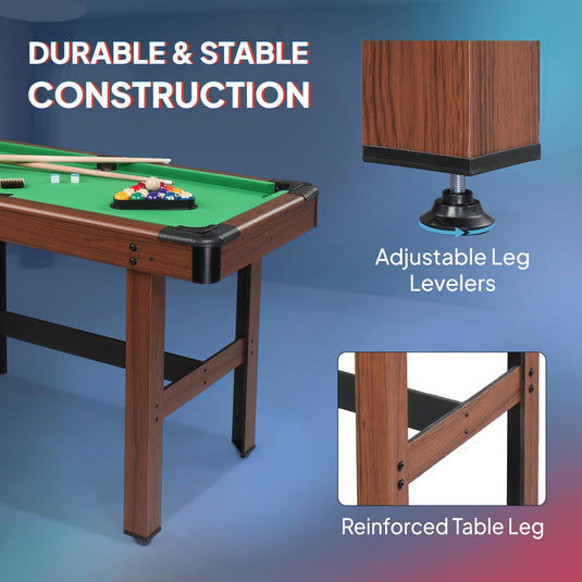 PEXMOR 44" Portable Folding Pool Table