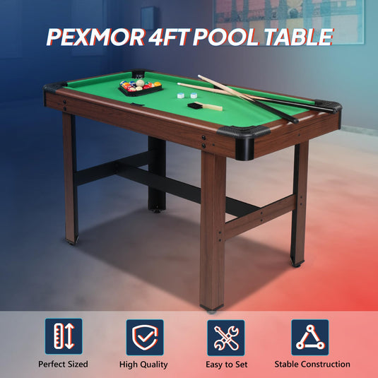 PEXMOR 44" Portable Folding Pool Table