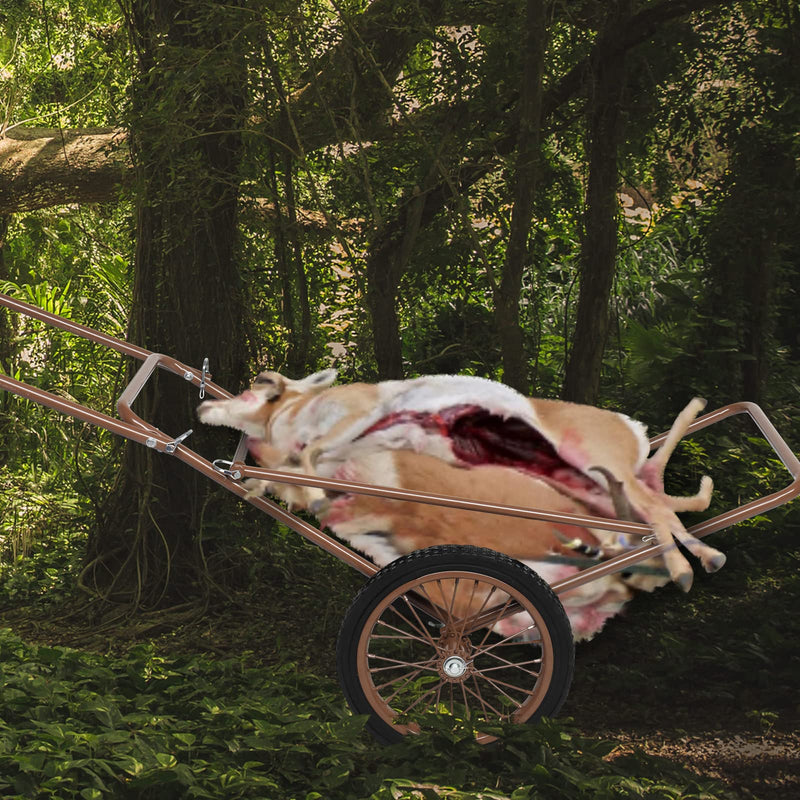 Load image into Gallery viewer, PEXMOR Folding Deer Cart 500lbs with 17&#39;&#39; Wheels
