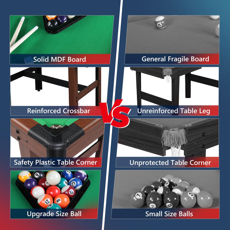 Load image into Gallery viewer, PEXMOR 44&quot; Portable Folding Pool Table
