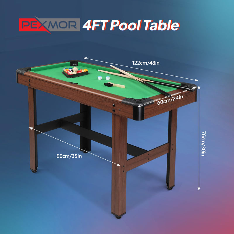 Load image into Gallery viewer, PEXMOR 44&quot; Portable Folding Pool Table
